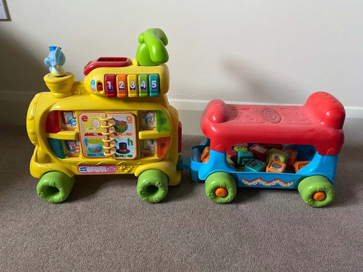 V tech Alphabet Train