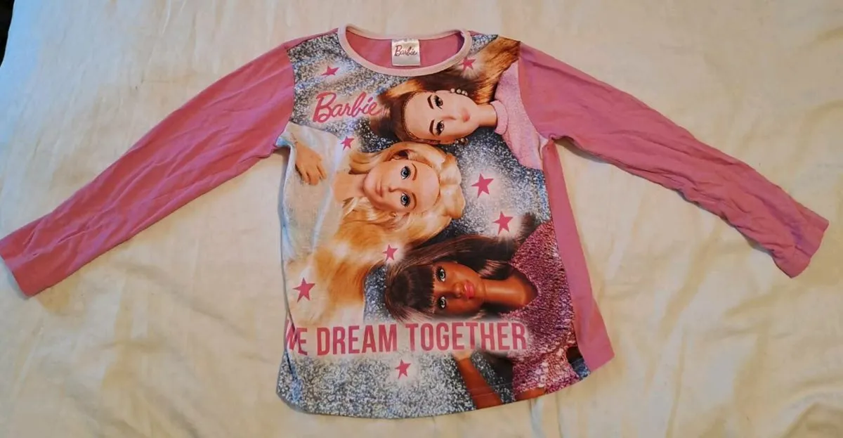 Barbie shirt 5 - 6 y - Image 1