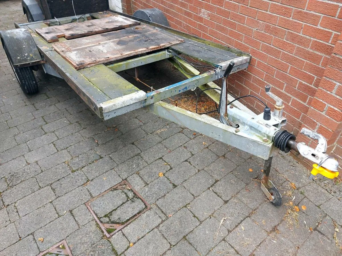 Breaked Singh Axle Trailer 9'4" x 4'7" - Image 1