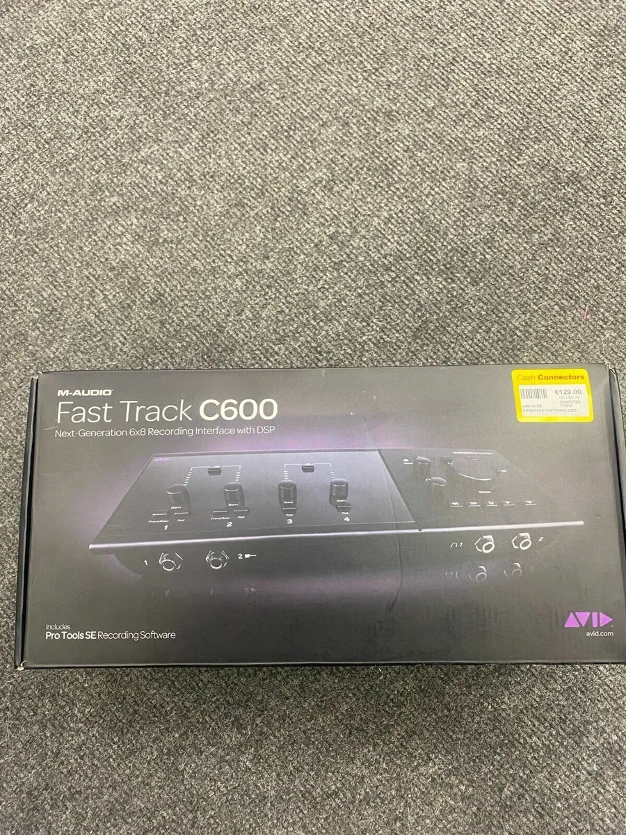 M-Audio Fast Track C600 Recording Interface - Image 1
