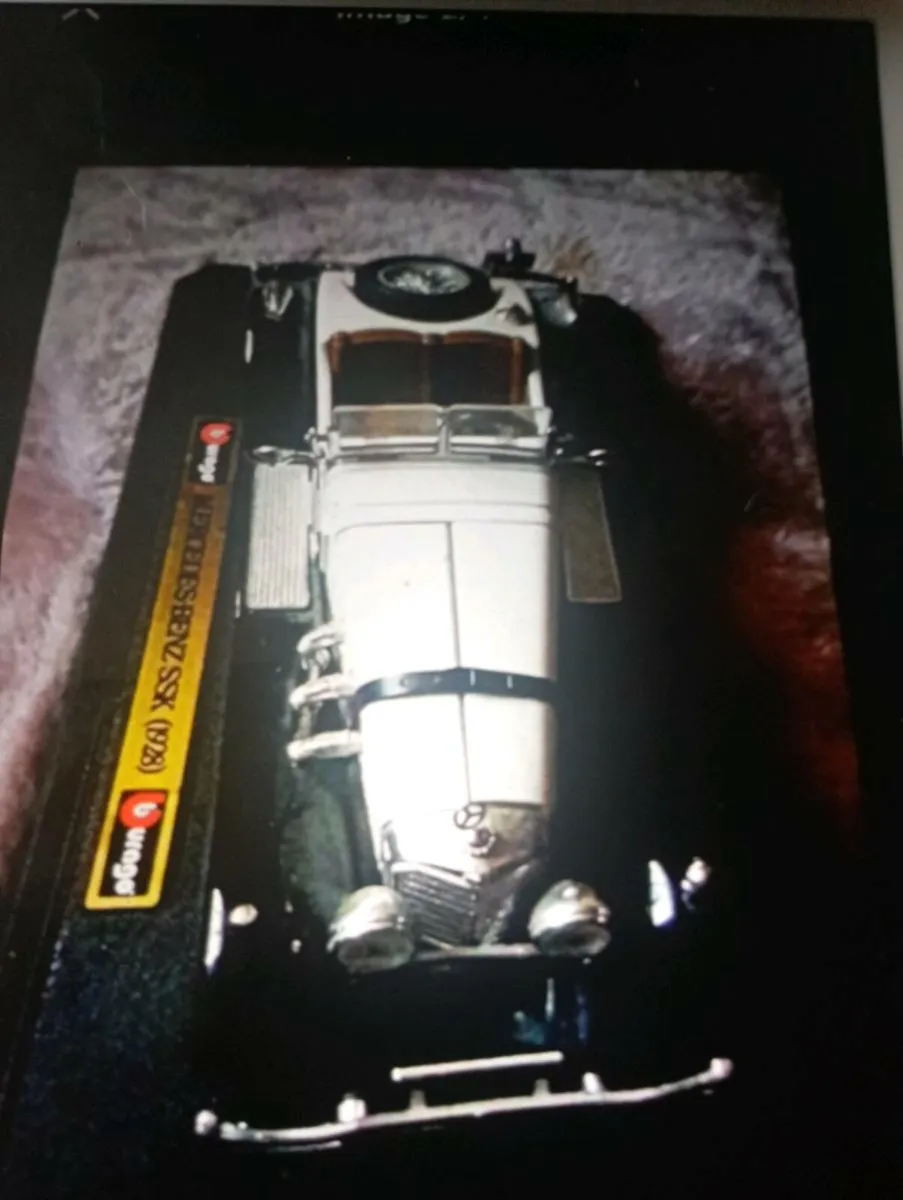 BbURAGO MERCEDES  BENZ SSK  1928  DIE CAST MODLE - Image 3