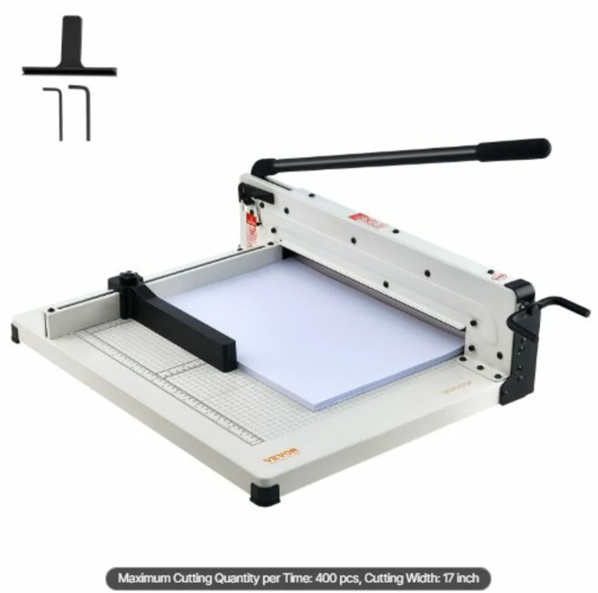 Paper Cutter 43.2cmA3 Guillotine Paper Trimmer 400 - Image 1