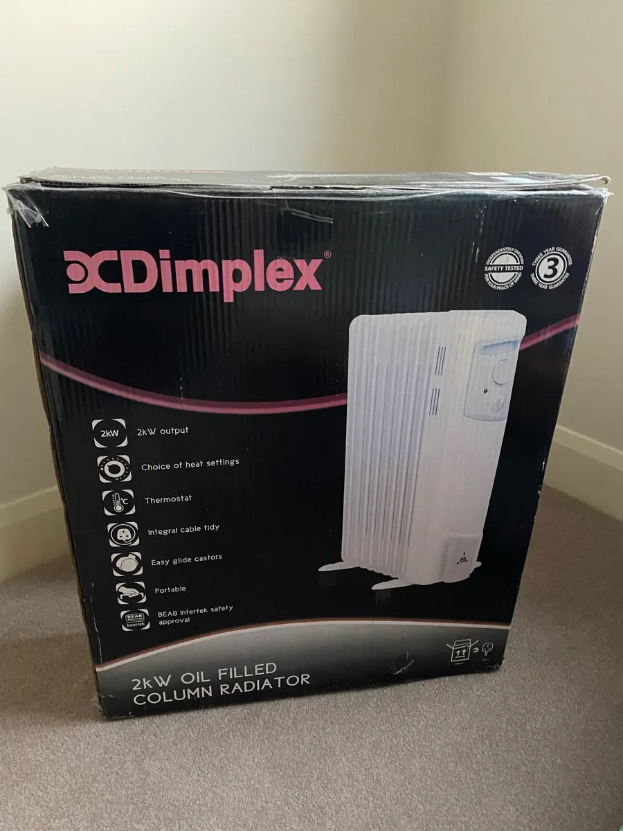 Dimplex 2kW Oil filled column heater - Image 3