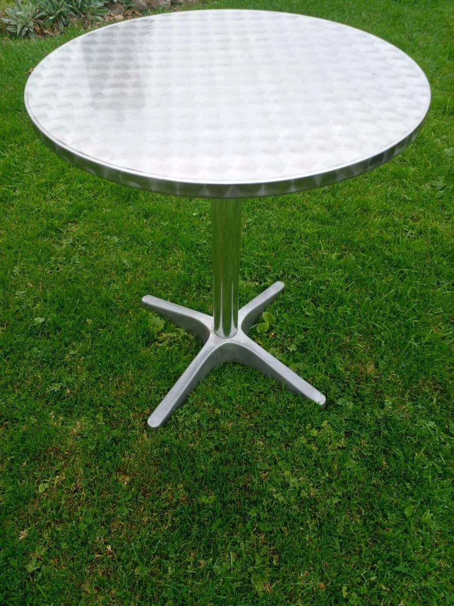 All weather s/s  tables - 19 available - Image 3