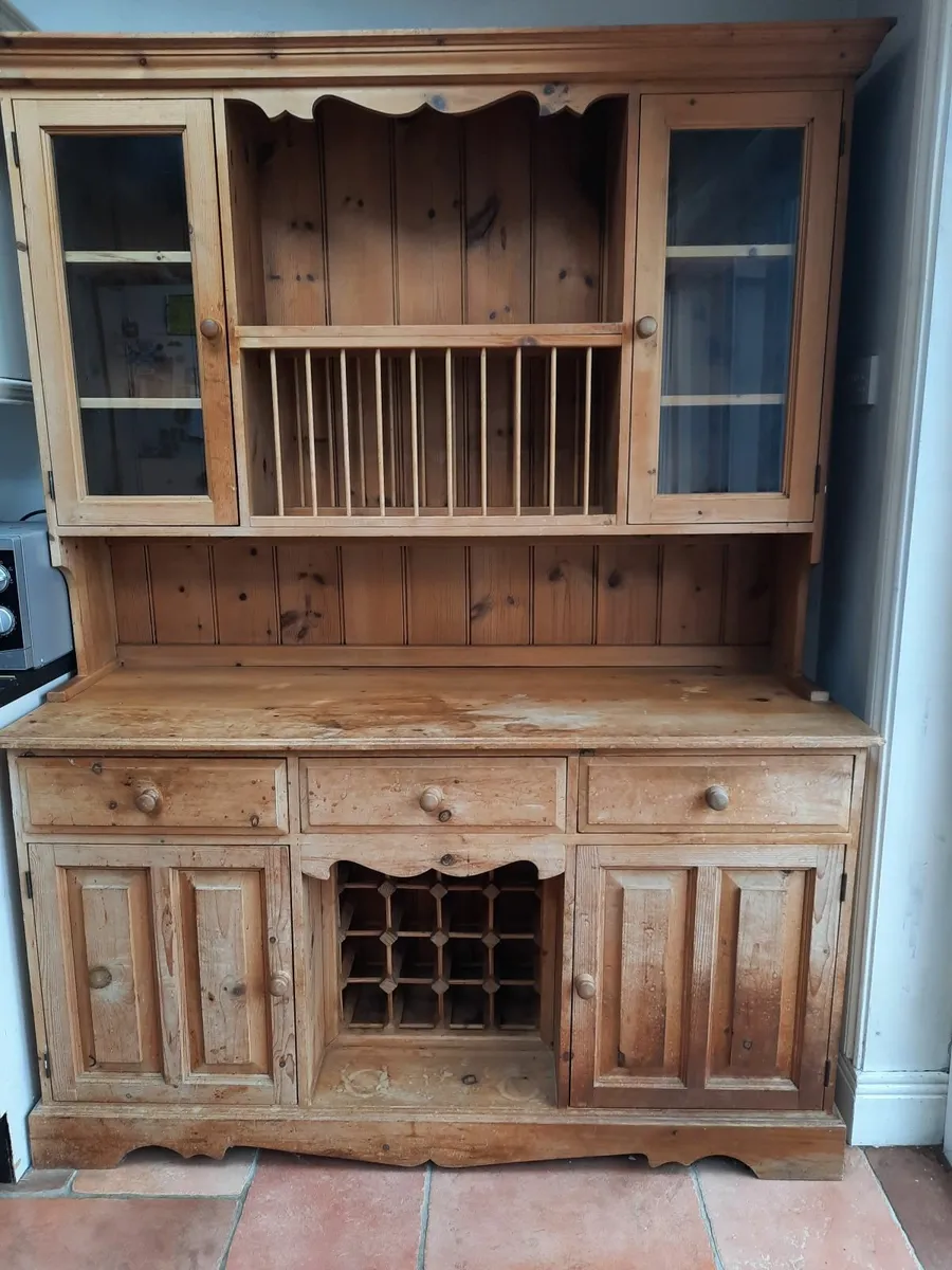 pine kitchen dresser - Image 1
