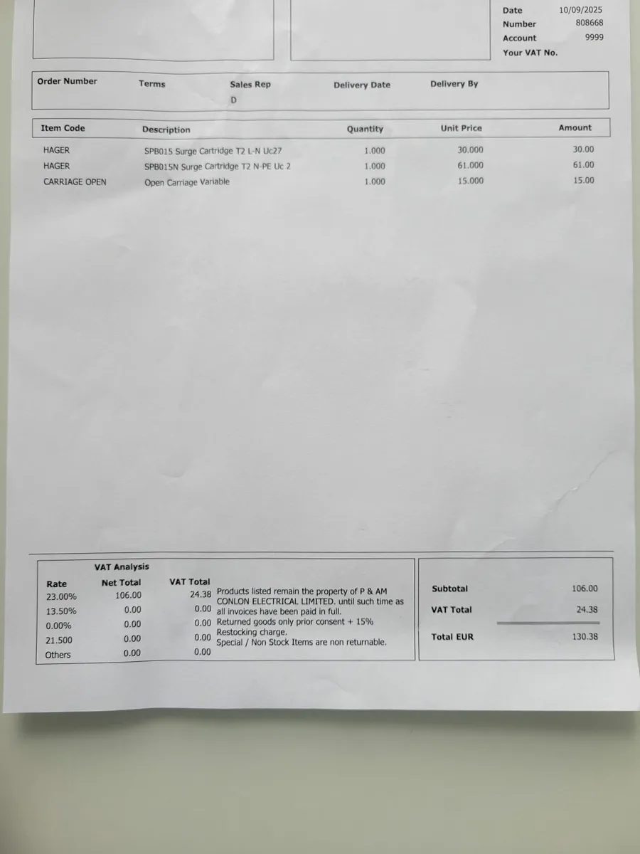 Surge protector kit - Image 2