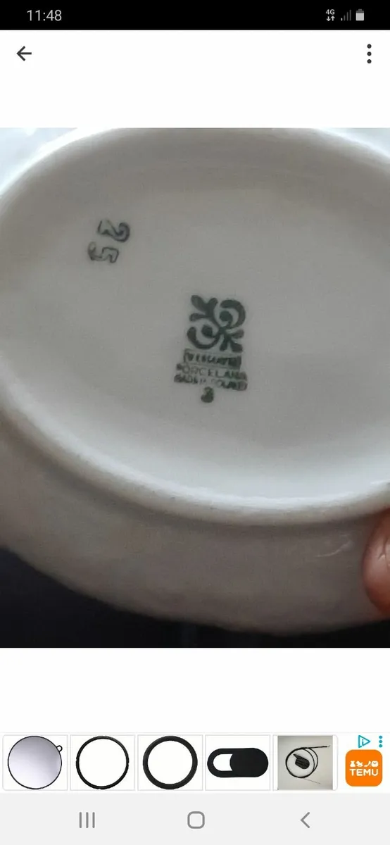 Porcelain china set- Made in Czechoslovakia - Image 2