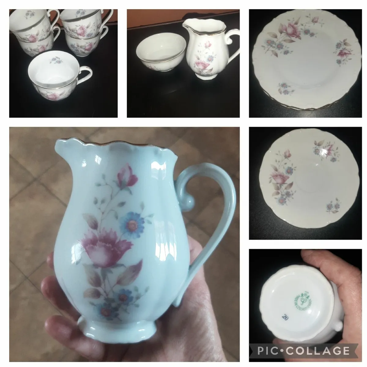 Porcelain china set- Made in Czechoslovakia - Image 1
