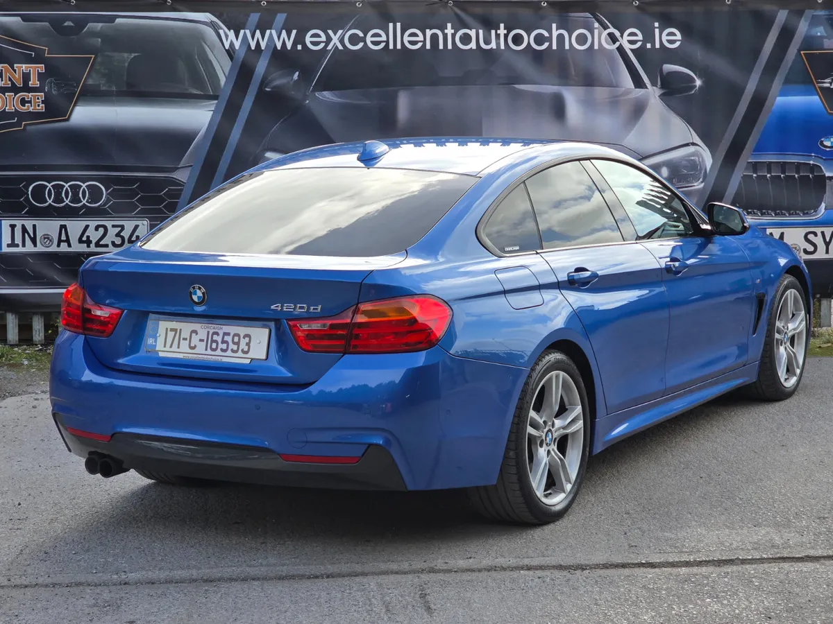 BMW 4-Series 2017 M-SPORT ESTORIL BLUE GRAND COUPE - Image 4