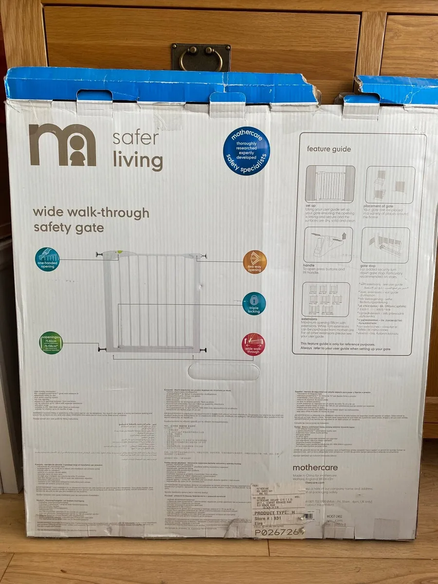 Mothercare safety gate - Image 2