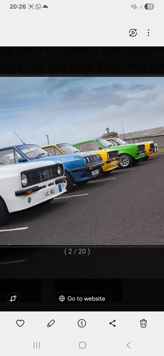 North mayo classic car run - Image 1