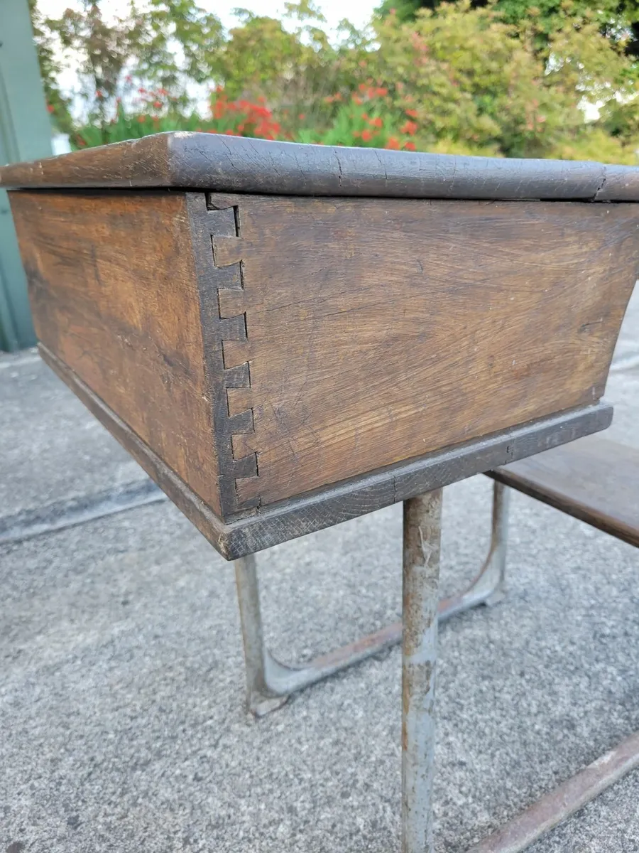 Vintage school desks - Image 4