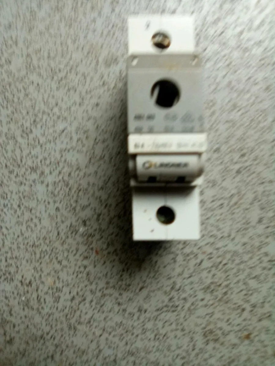 63. AMP.  SWITCH. FUSE.  NEW - Image 1
