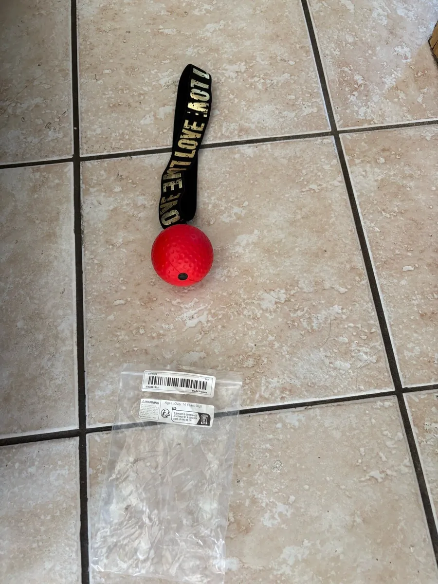 PUNCH BAG, WALL BRACKET, GLOVES, BOX BALL, BAND!! - Image 4