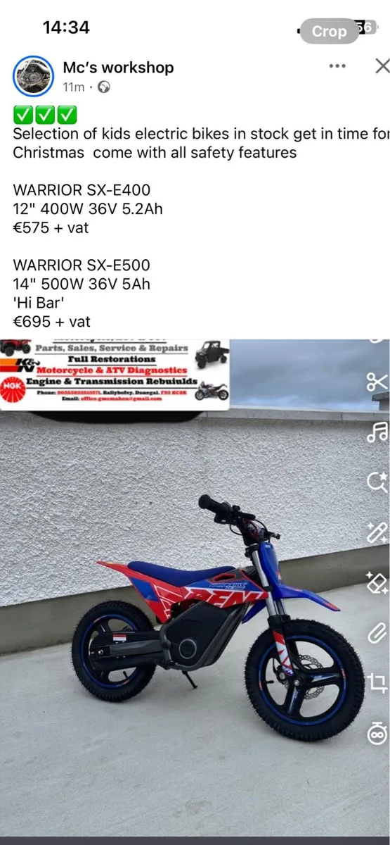 ✅ electric  children’s mx you bikes ✅ - Image 1