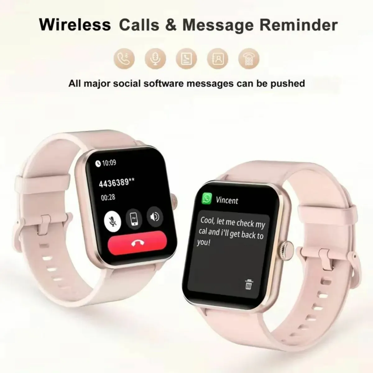 Smartwatch for Men Women Fitness & Sports Tracker - Image 2