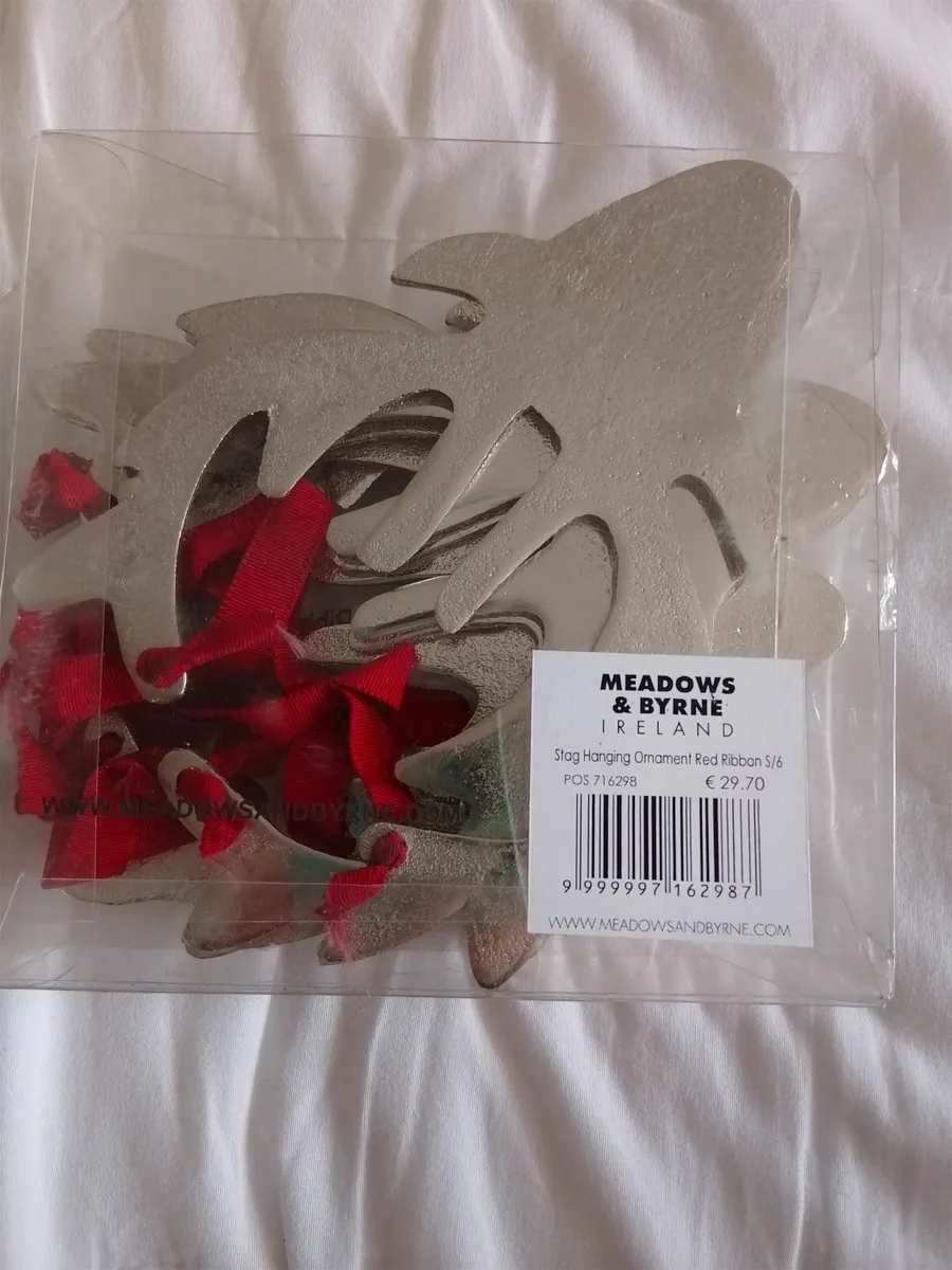 Christmas tree hanging stag ornaments - Image 2