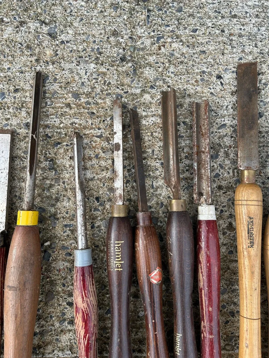 Woodturning chisels - Image 4