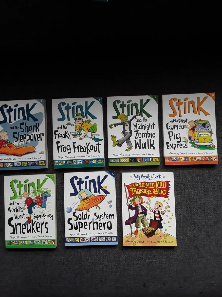 Stink books perfect for age 6-7-8