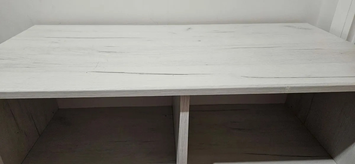 A single-drawer bookcase with imitation wood, - Image 3