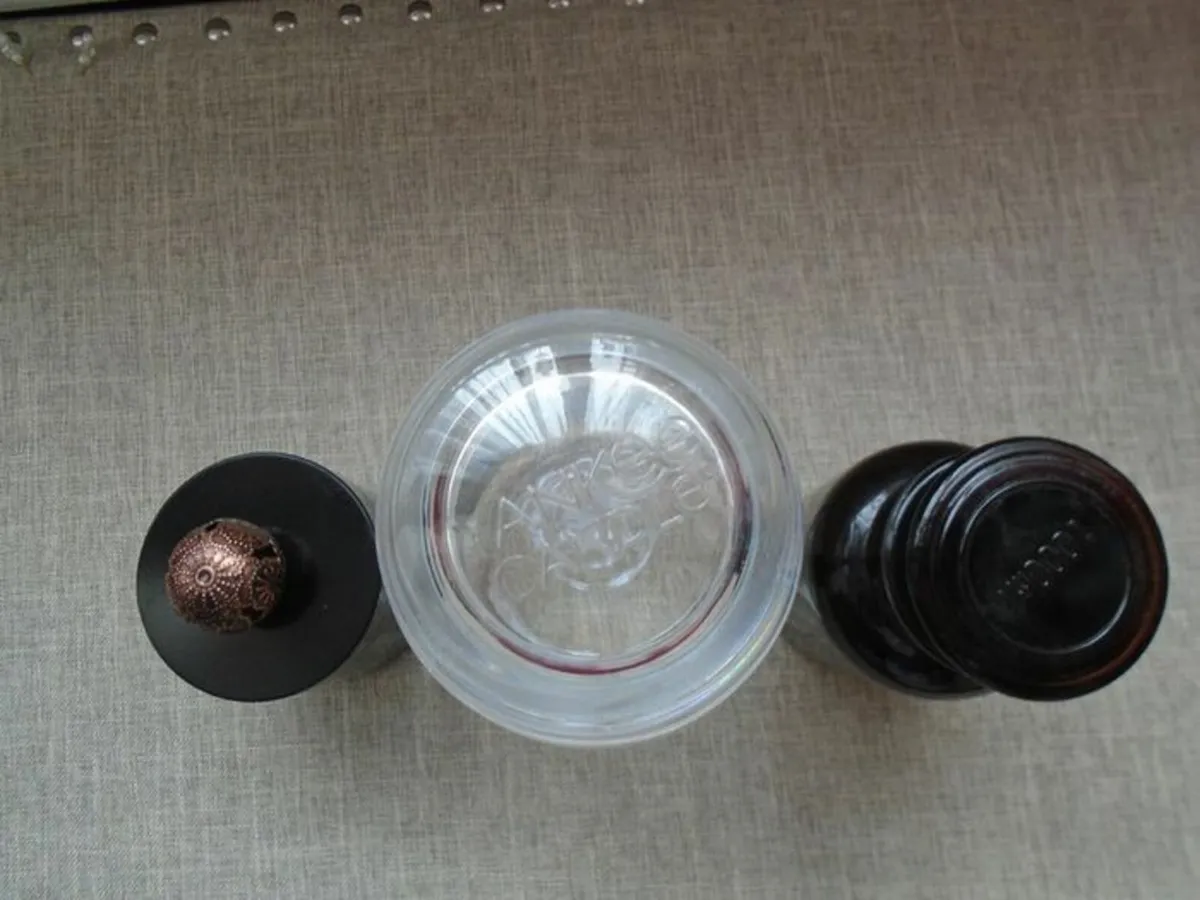 Glass jars, Candle jars with lids, Storage - Image 2