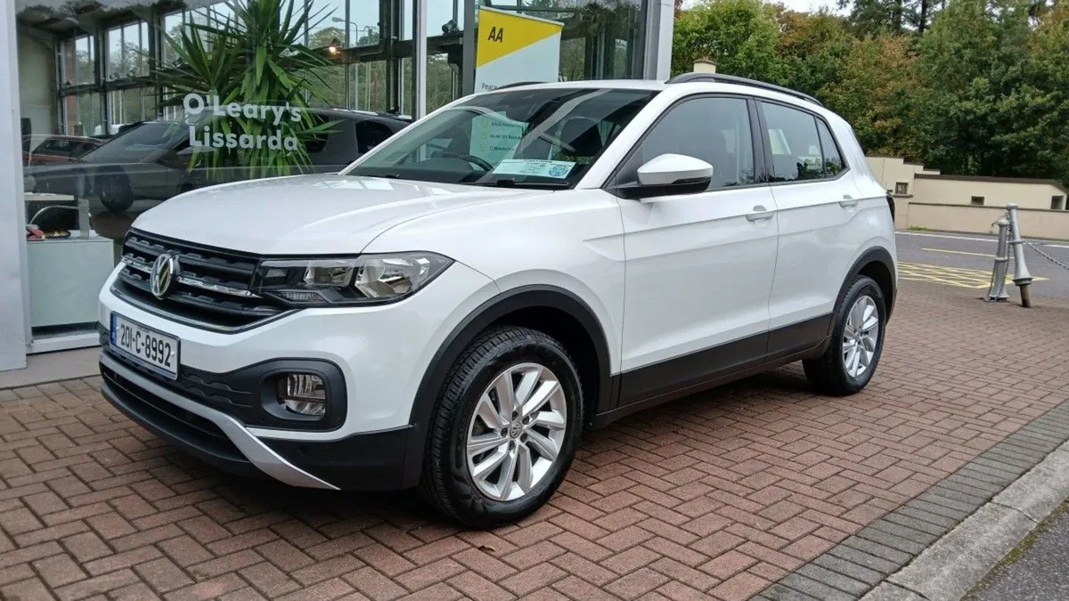 Volkswagen T-Cross Life 1.0 TSI 95hp  White  58km. - Image 2