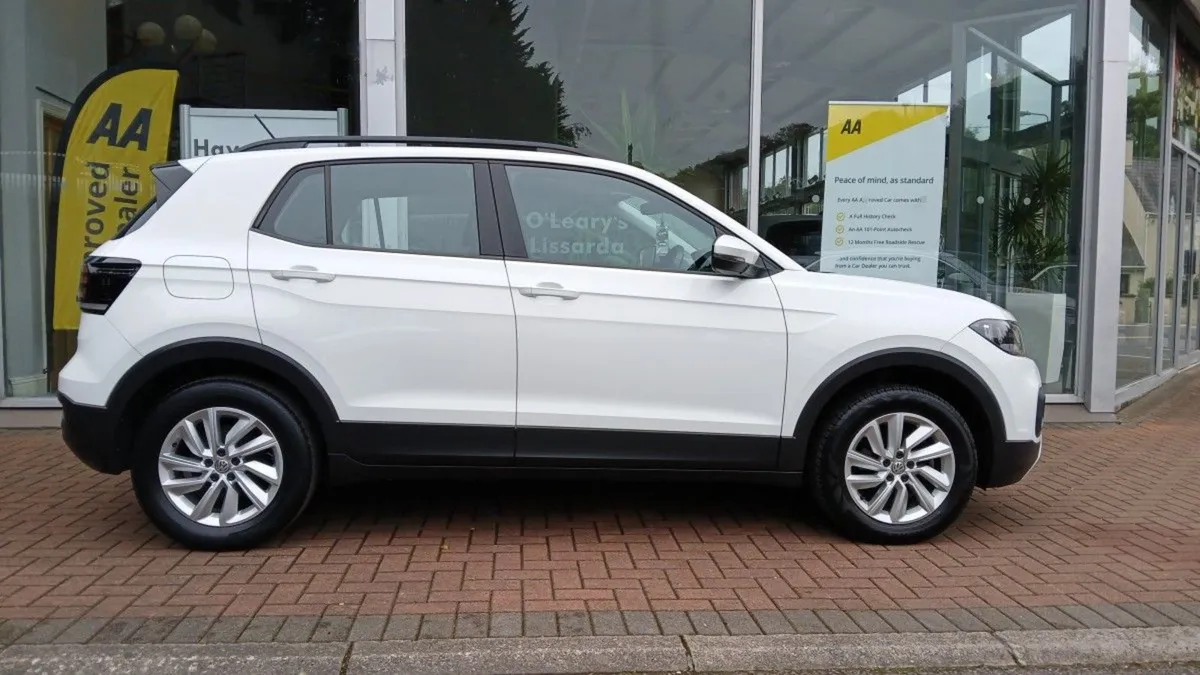 Volkswagen T-Cross Life 1.0 TSI 95hp  White  58km. - Image 3