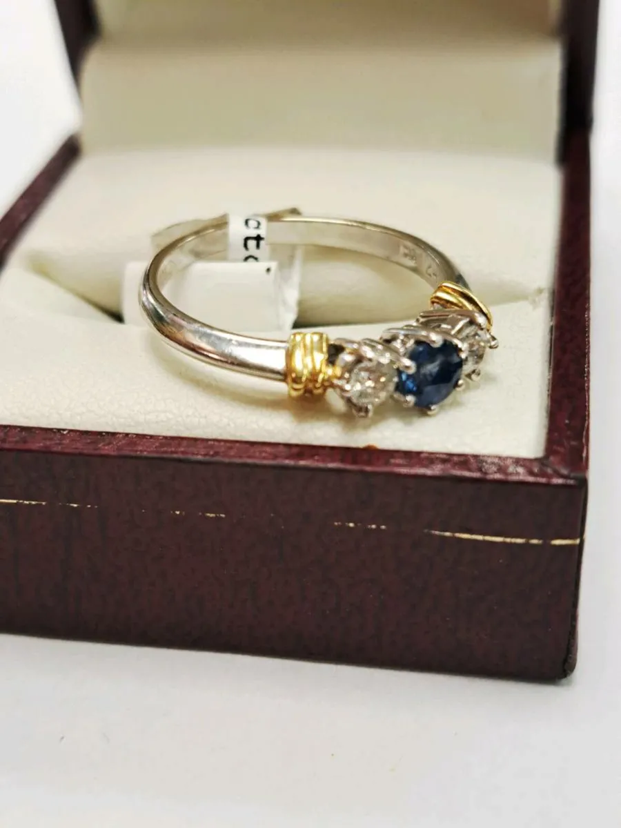 18K White Gold Diamond Ring 18CT - Image 3