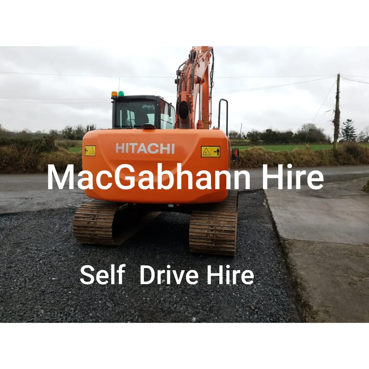 13 toone diggers self drive hire
