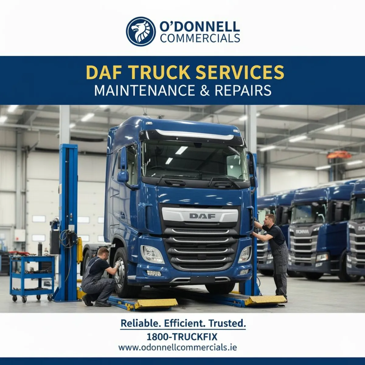 **DAF Truck Servicing and Maintenance Donegal** - Image 1