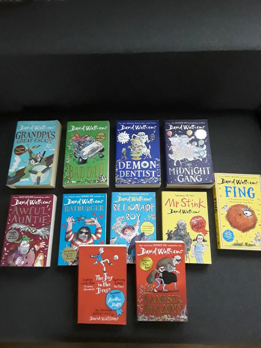 David Walliams, Wimpy Kid books like new condition - Image 3