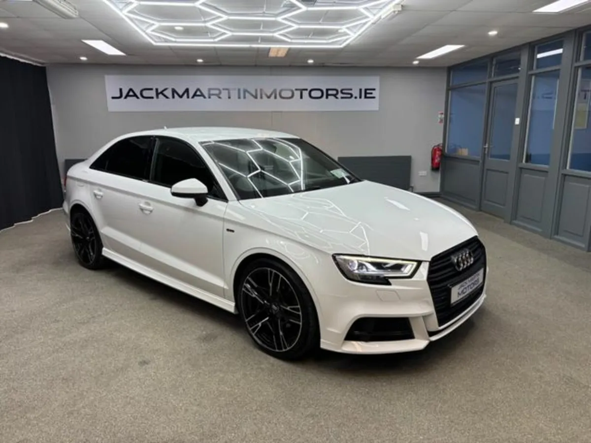 Audi A3 Saloon S Line Black ED Styling 1 Owner - Image 1