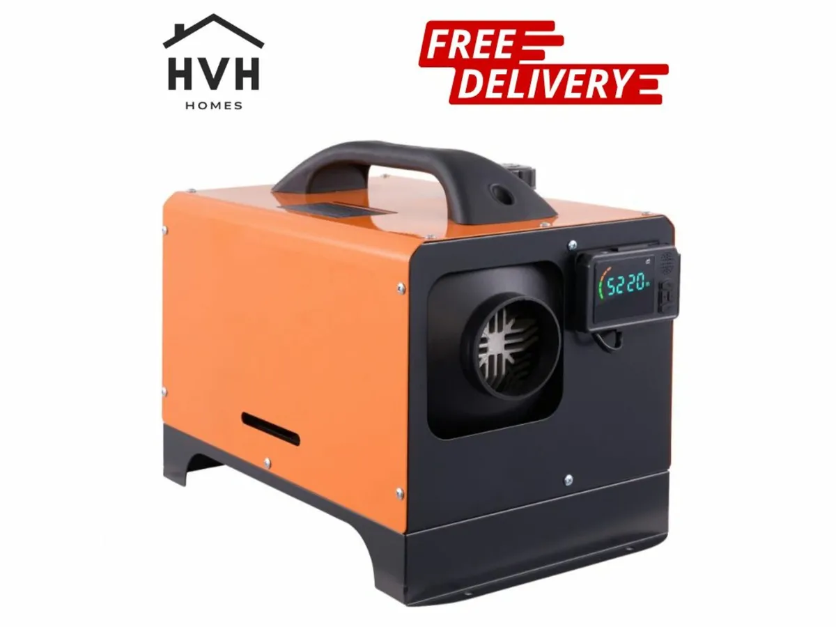 Diesel Air Heater All-in-one 12V 8KW Bluetooth App - Image 1
