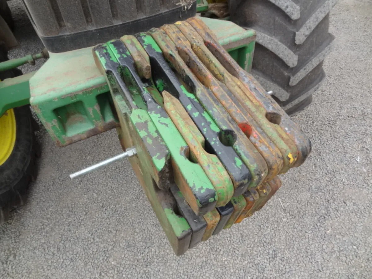JD John Deere Tractor Weights slices 50Kg - Image 4