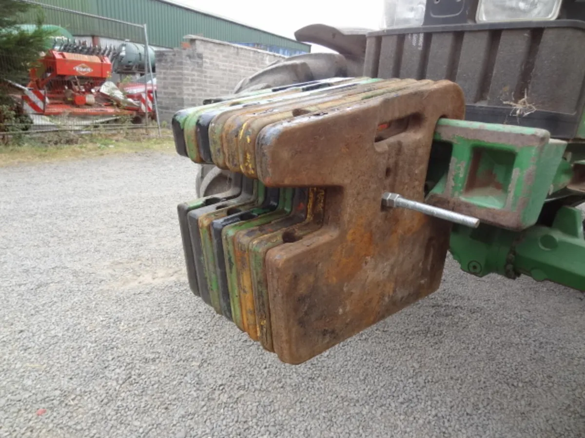 JD John Deere Tractor Weights slices 50Kg - Image 1