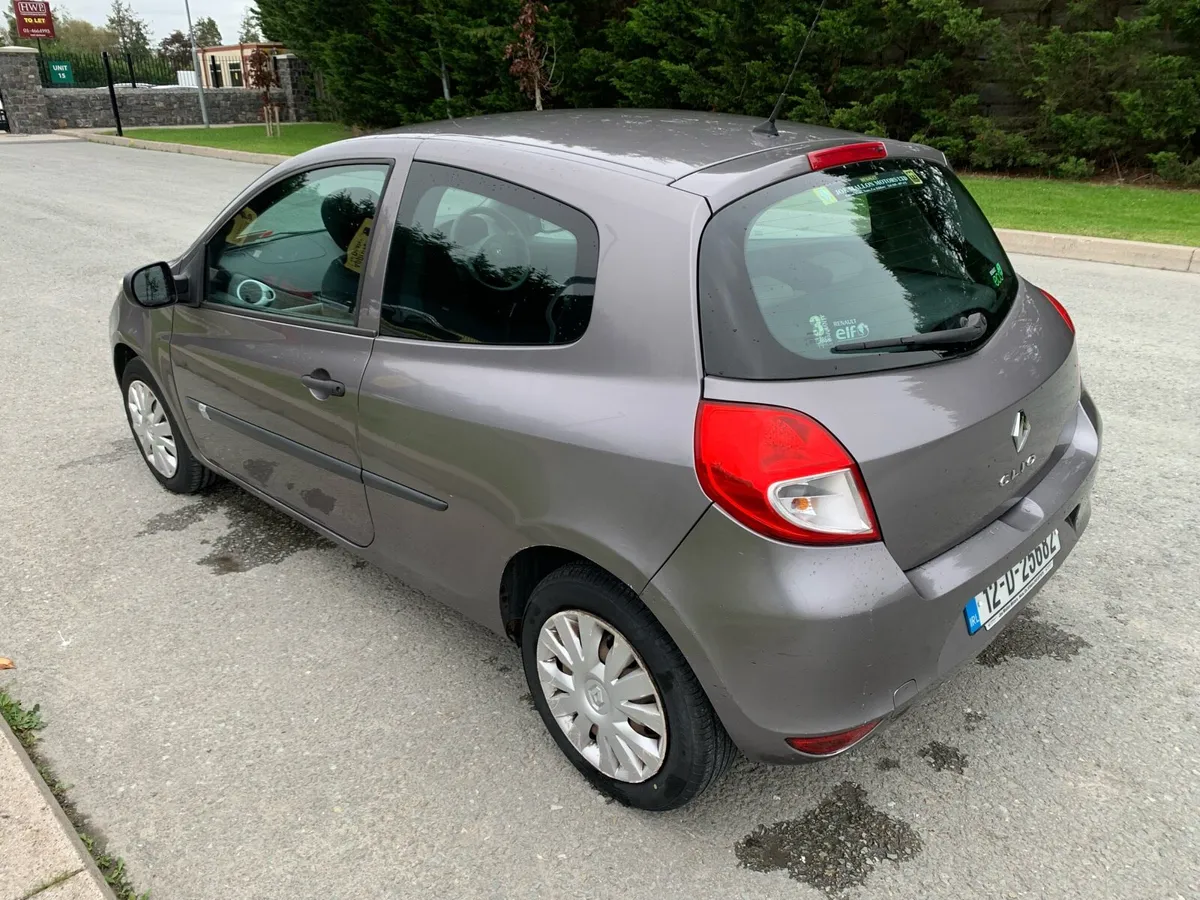 2012 Renault Clio petrol, Nctd 9/26, tax 12/25 - Image 3