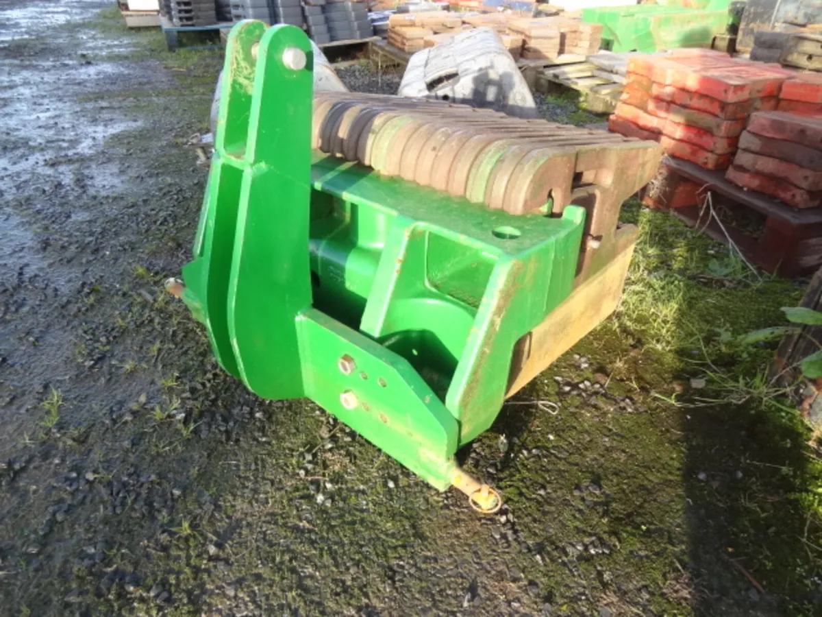 JD John Deere Tractor Weights slices 50kg - Image 4