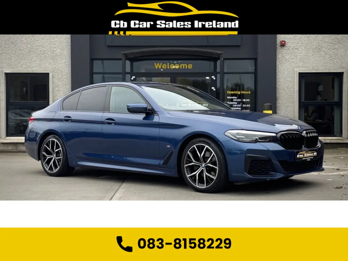 BMW 5-Series 2.0 520d MHT M Sport Saloon 4dr Diese - Image 1