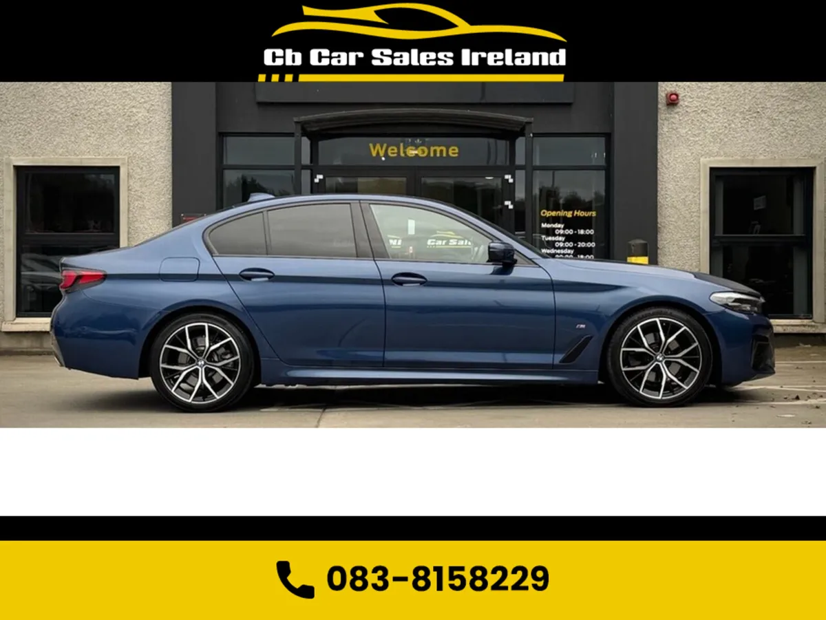 BMW 5-Series 2.0 520d MHT M Sport Saloon 4dr Diese - Image 3
