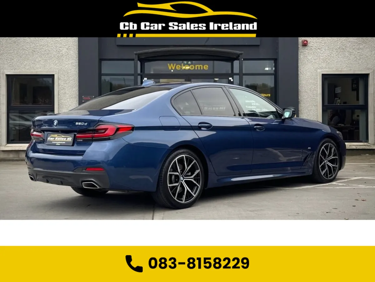 BMW 5-Series 2.0 520d MHT M Sport Saloon 4dr Diese - Image 4
