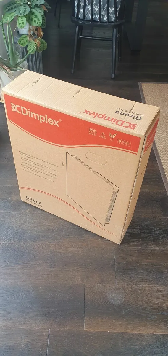 Glen Dimplex Girona GFP075BE Panel Heater Black Gl - Image 3