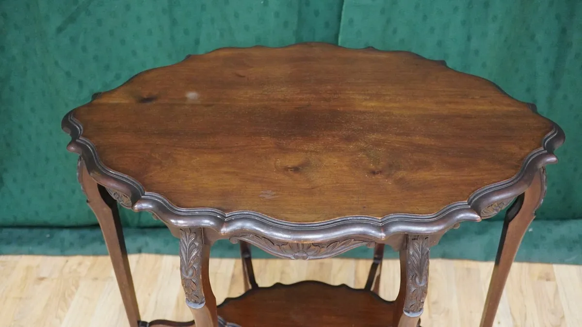 Louis XV Style Carved Side Table - Image 4