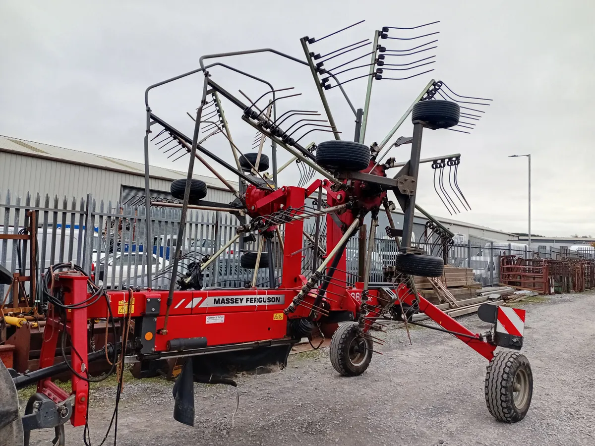 Massey Ferguson RK662 rake - Image 3