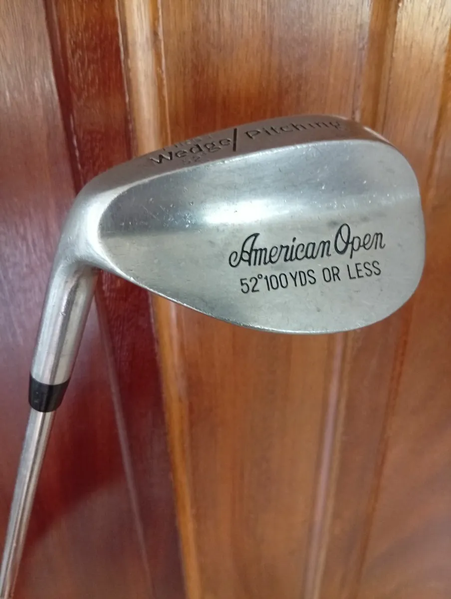 Left Handed American Open 52 Degree Wedge - Image 1
