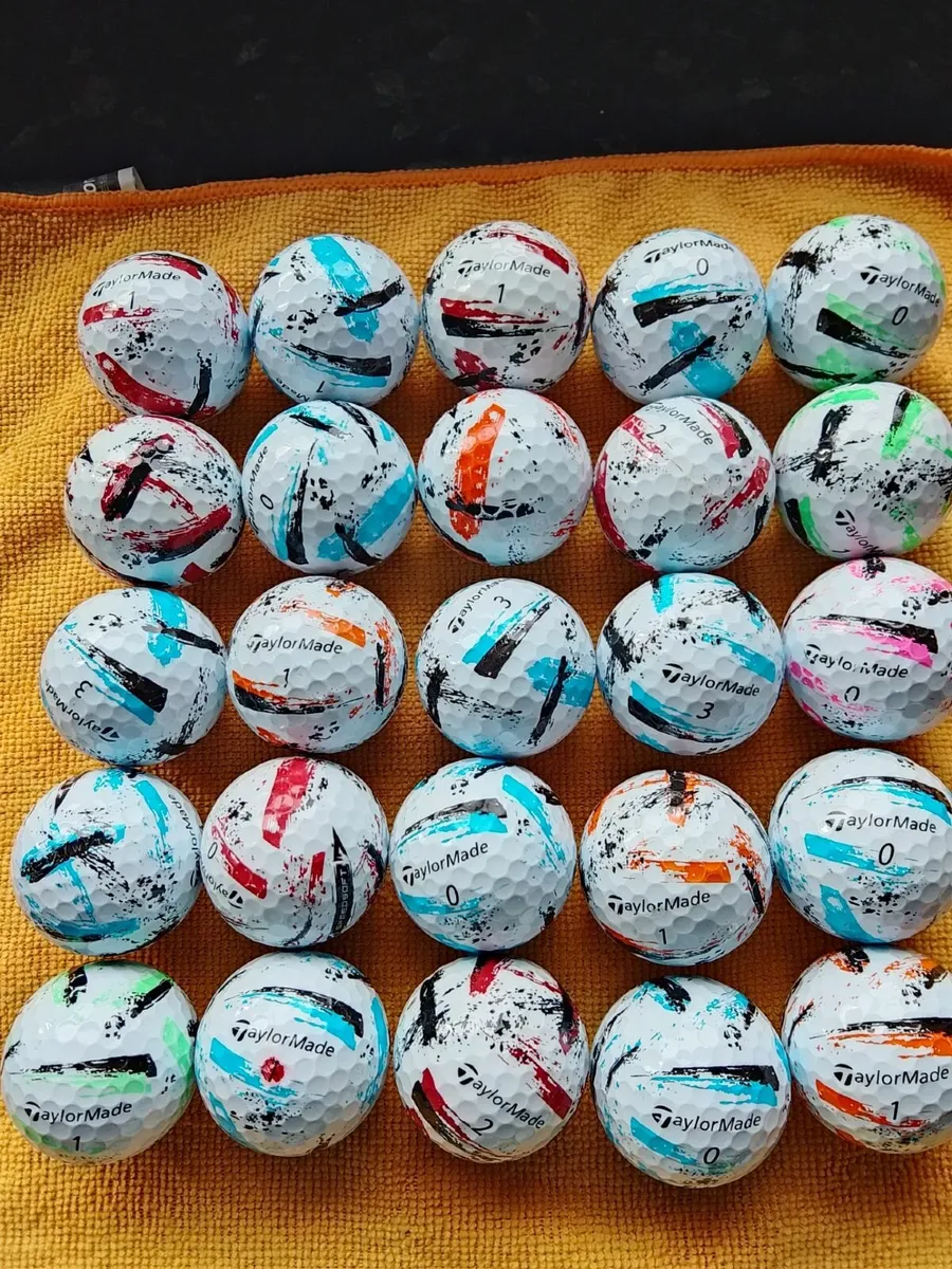JJ'S CORK GOLF BALLS - TAYLORMADE SPEEDSOFT INK - Image 1