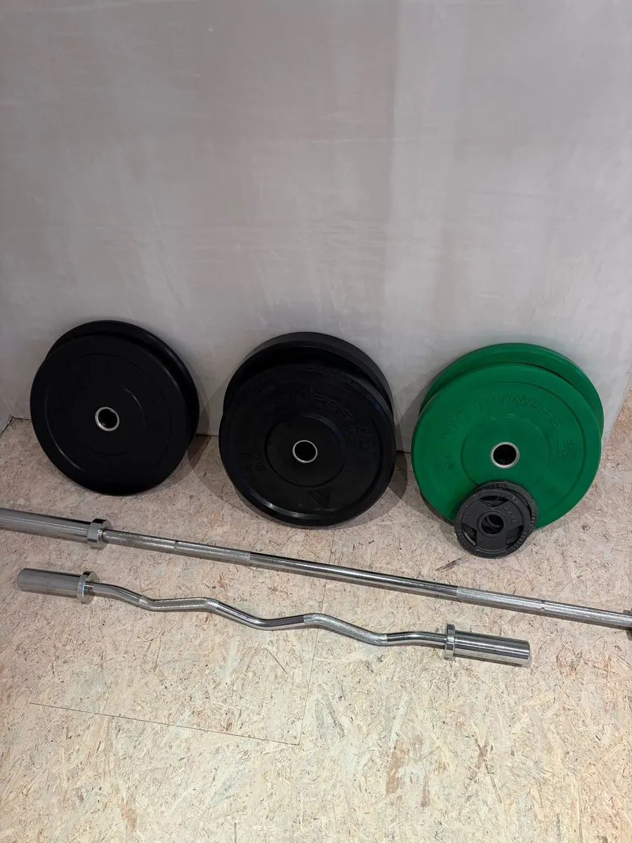 Weights, Rack and Bench - Image 1