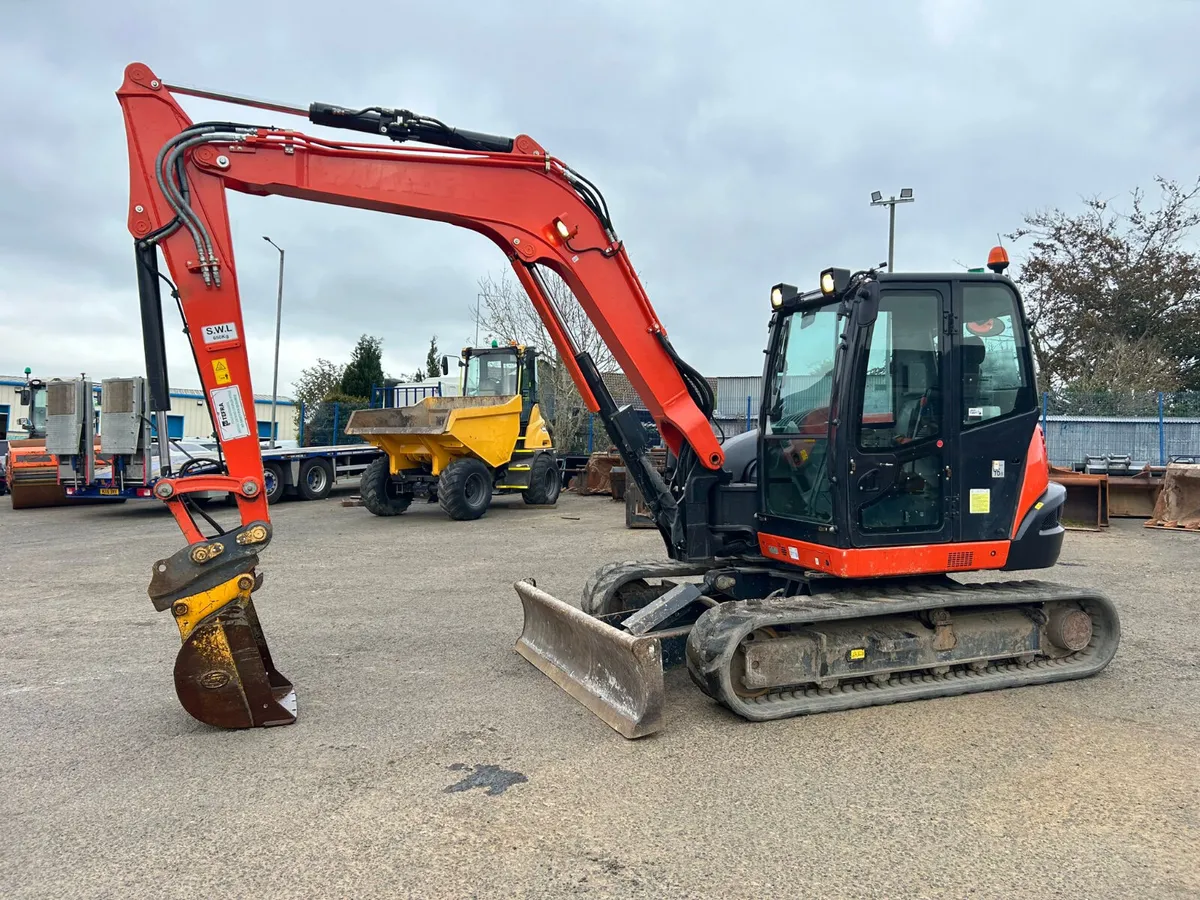 2022 Kubota KX080 Only 2900Hrs - MULLANS - Image 1