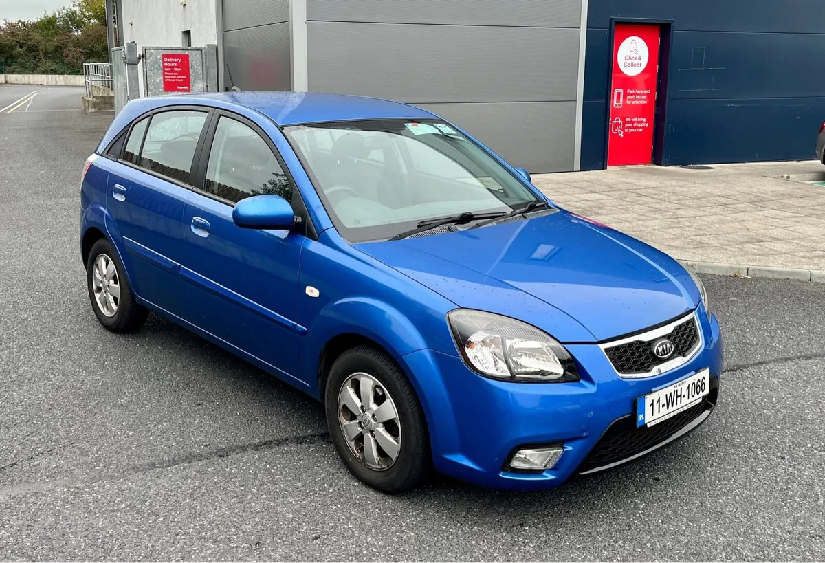 2011 Kia Rio 1.4 Petrol NCT and TAX Low KM - Image 1