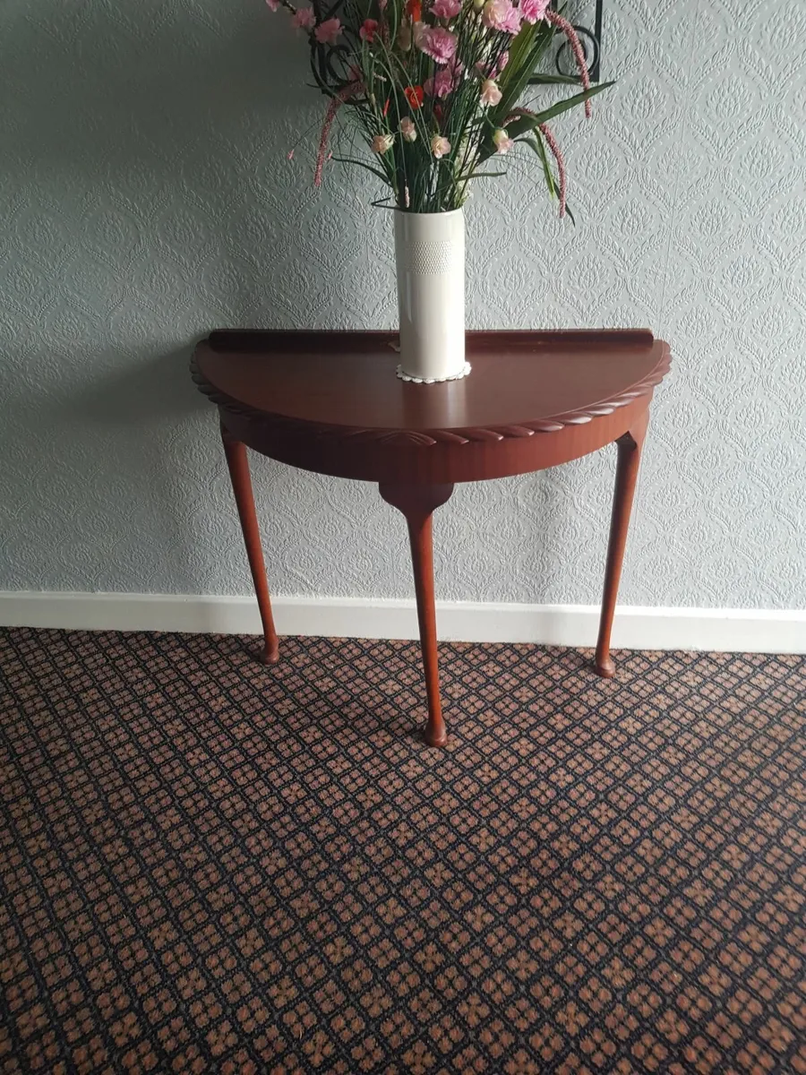 Console Table Half Moon