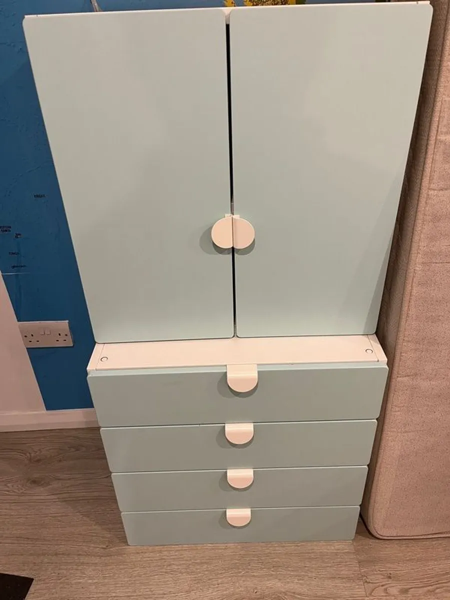 IKEA wardrobe and chest - Image 1